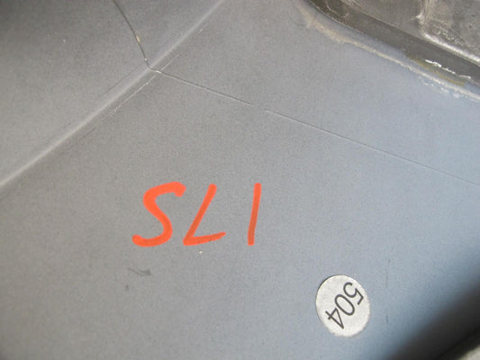 03-12 Mercedes R230 Sl-class Rear Trunk Lid License Plate Holder Panel OEM