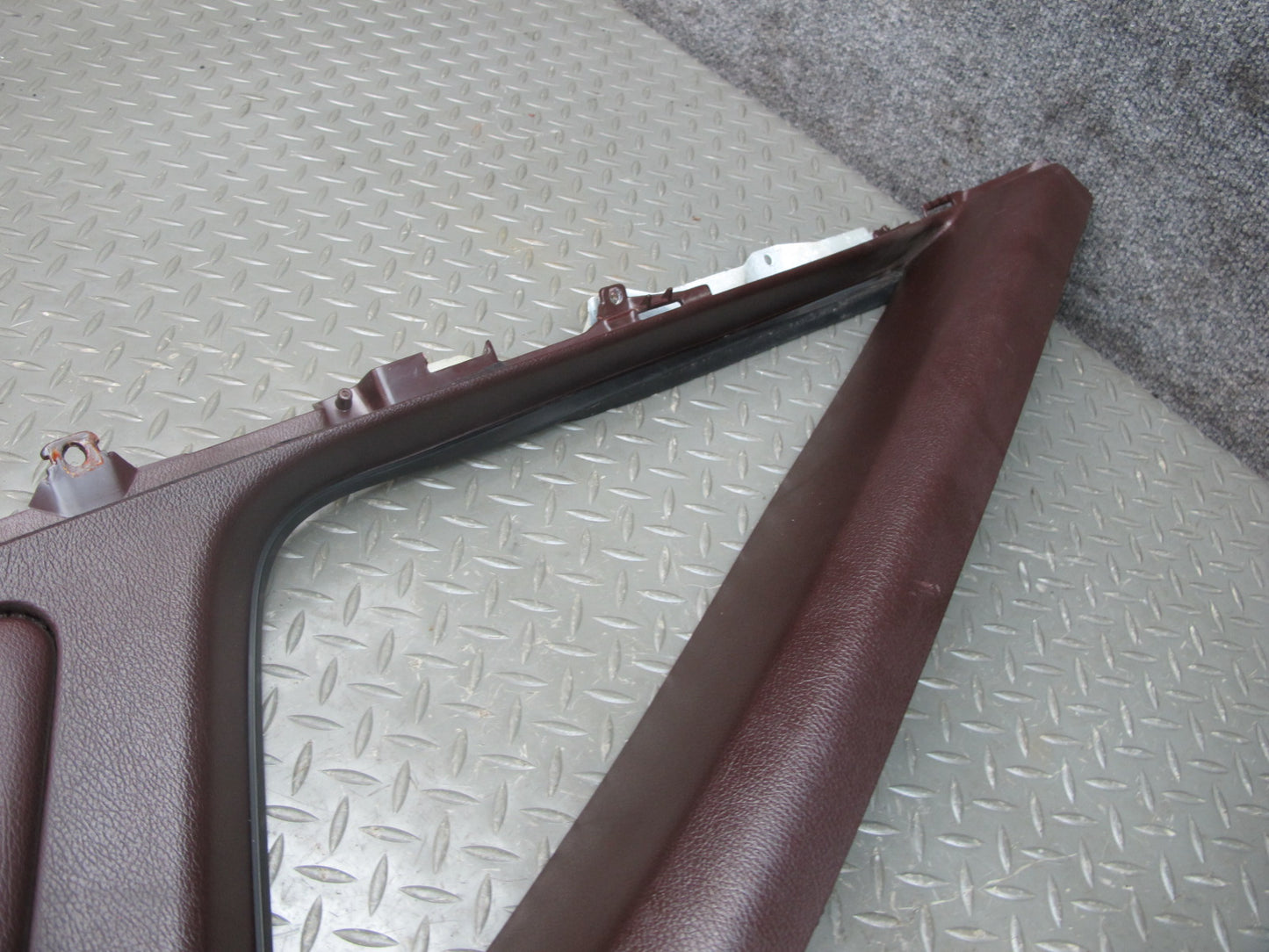 86-88 Toyota Supra MA71 Set of 2 Rear Left Quarter Window Trim Cover Panel OEM