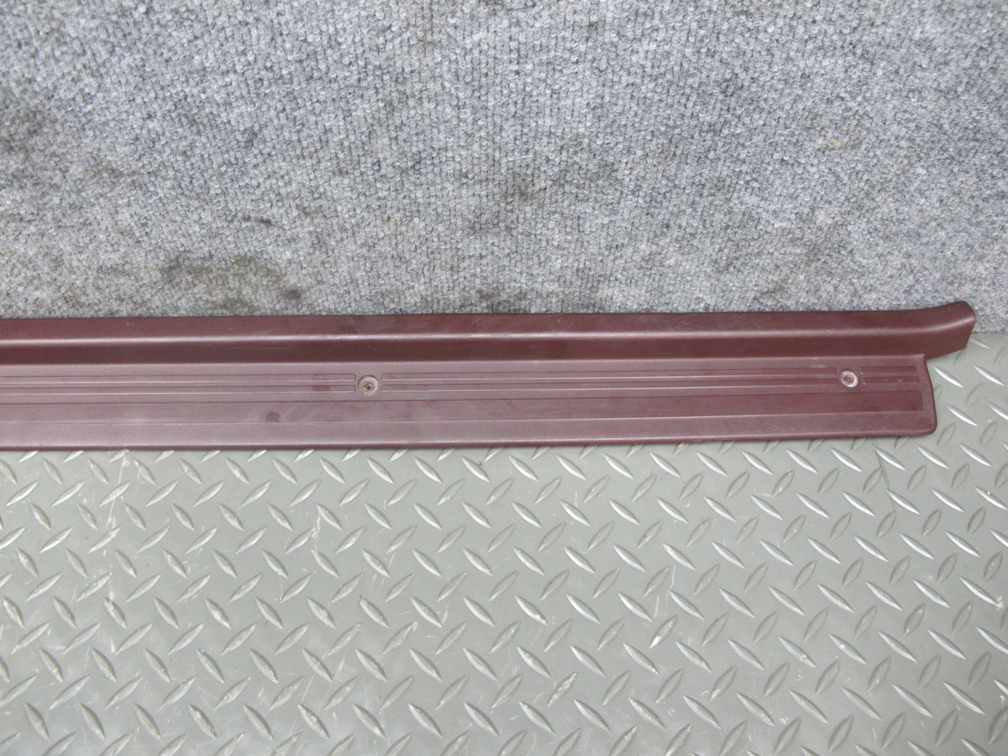 86-88 Toyota Supra MA71 Set of 2 Left & Right Door Scuff Sill Trim Plate OEM