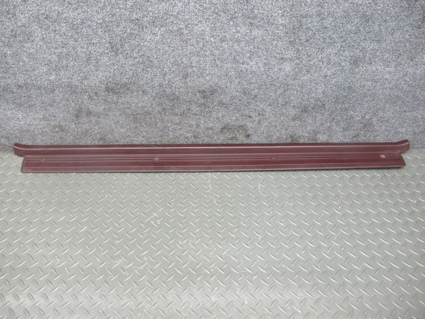 86-88 Toyota Supra MA71 Set of 2 Left & Right Door Scuff Sill Trim Plate OEM