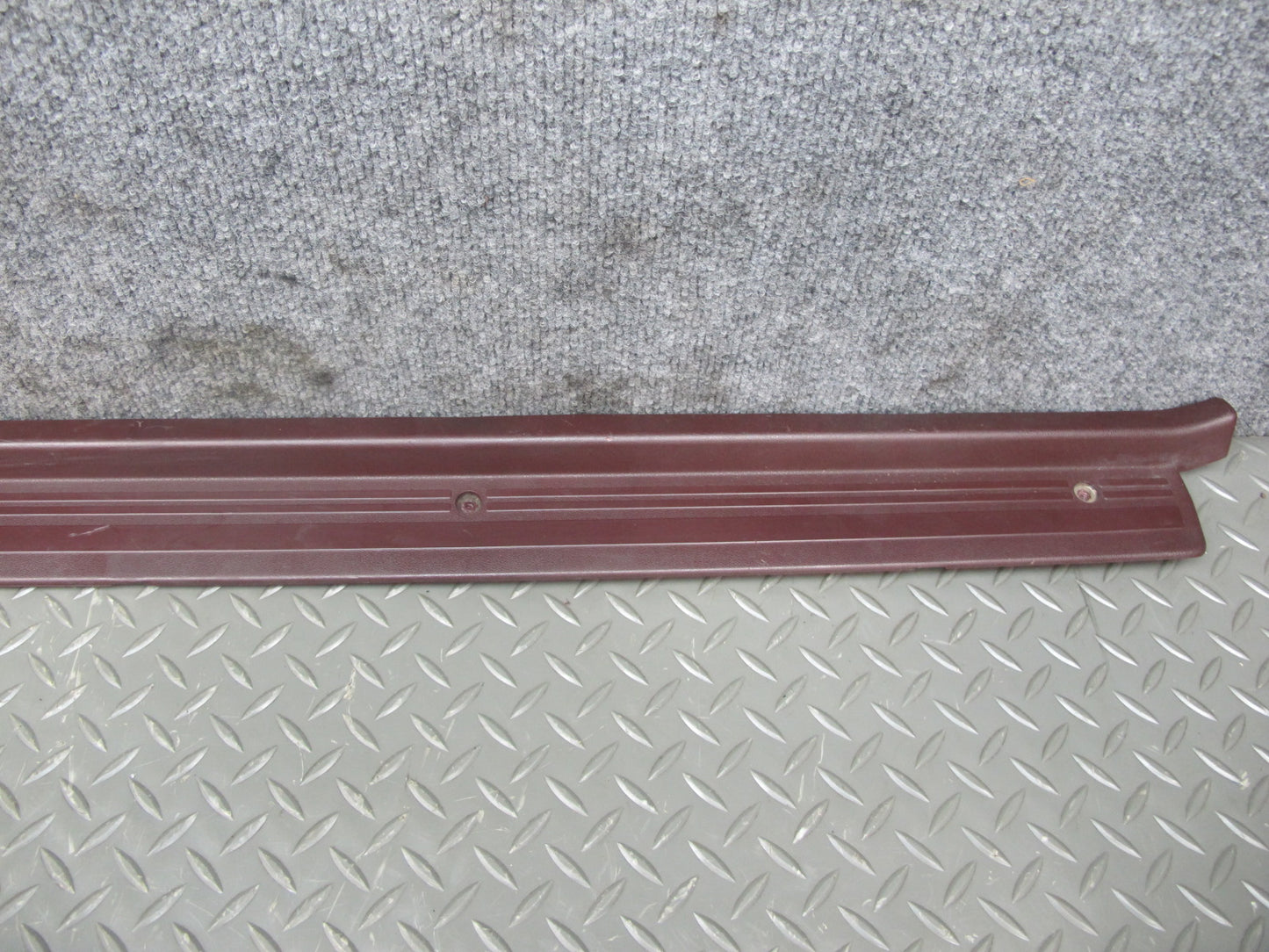 86-88 Toyota Supra MA71 Set of 2 Left & Right Door Scuff Sill Trim Plate OEM