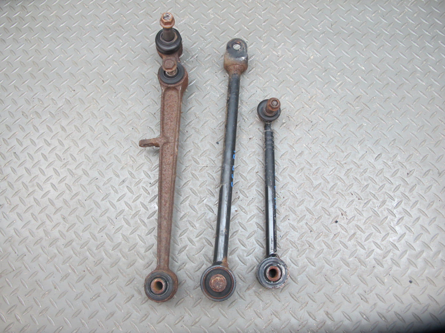 92-96 Lexus UZZ30L SC300 SC400 Set of 3 Rear Left Suspension Control Arm OEM