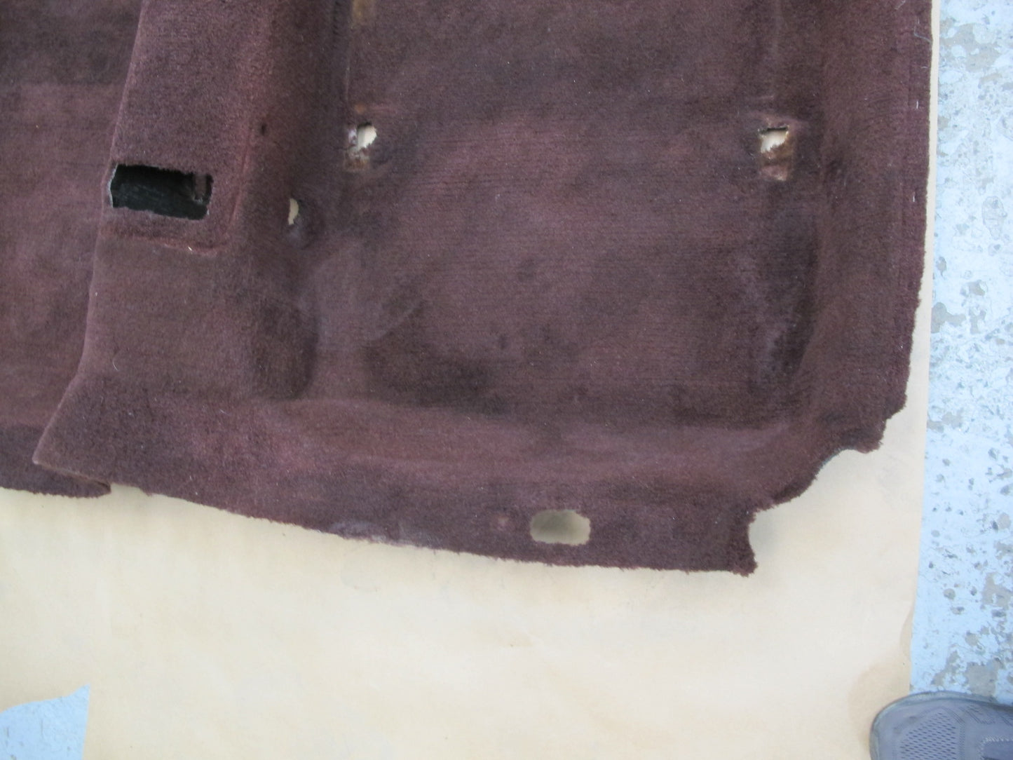 86-92 Toyota Supra MA71 Floor Carpet Liner Cover OEM