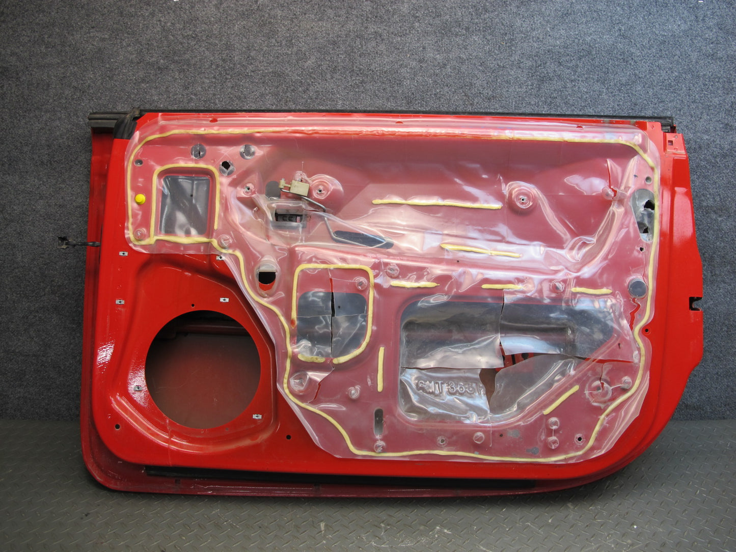03-06 Chevrolet SSR Front Right Passenger Door Shell Cover Panel RED OEM
