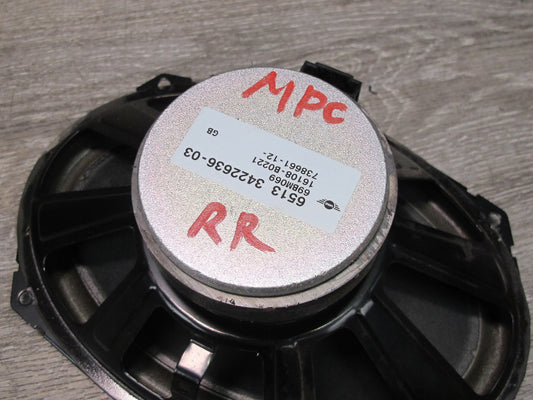 07-13 Mini R55 R56 R57 Set of 2 Rear Left or Right Hifi Speaker 3422636 OEM