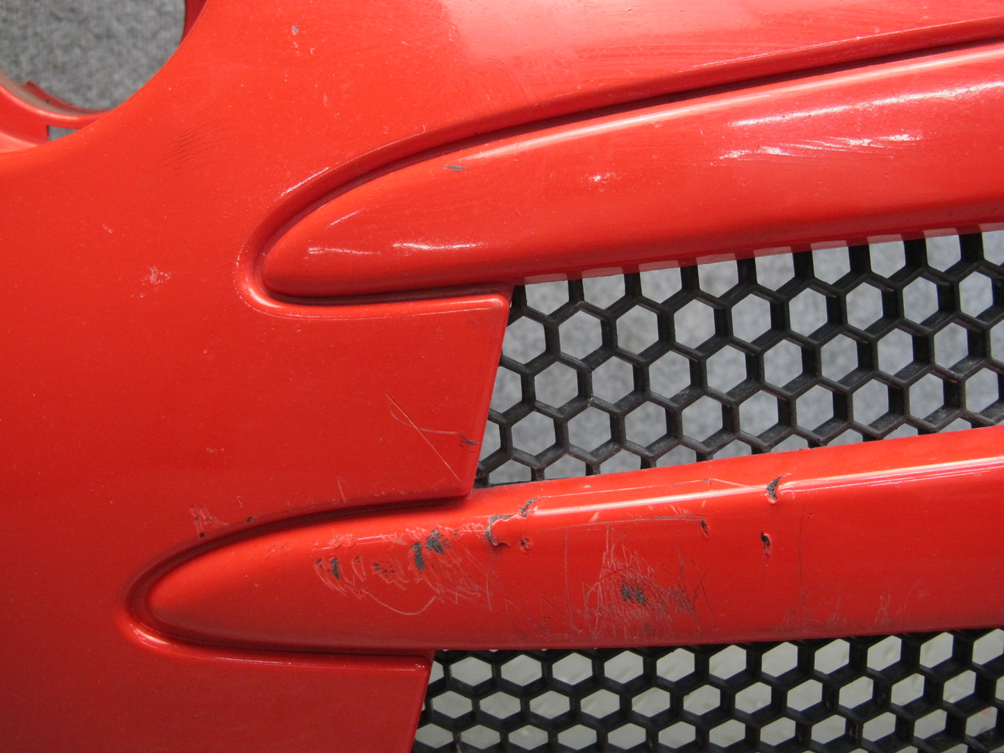03-06 Chevrolet SSR Front Bumper Cover RED w Grille Assembly OEM