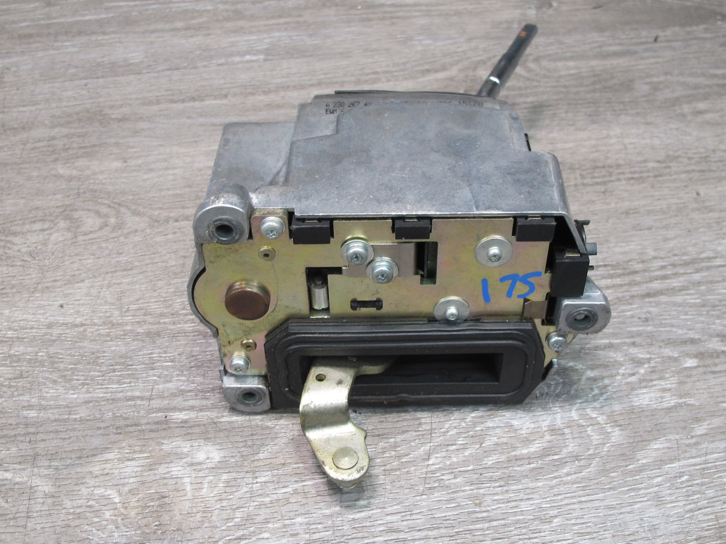 04-06 Mercedes R230 SL600 AT ECU Shifter Conductor Plate Ignition Lock KEY Set