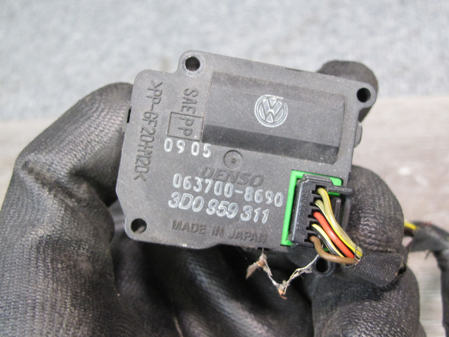 2006-2012 Bentley Flying Spur A/C Heater Wiring Wire Harness W/ Flap Actuator