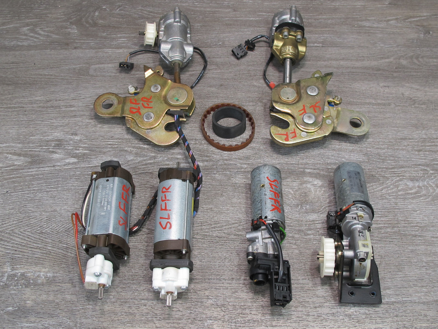 96-99 Mercedes R129 Sl-class Set of 6 Front Right Seat Adjust Motor OEM