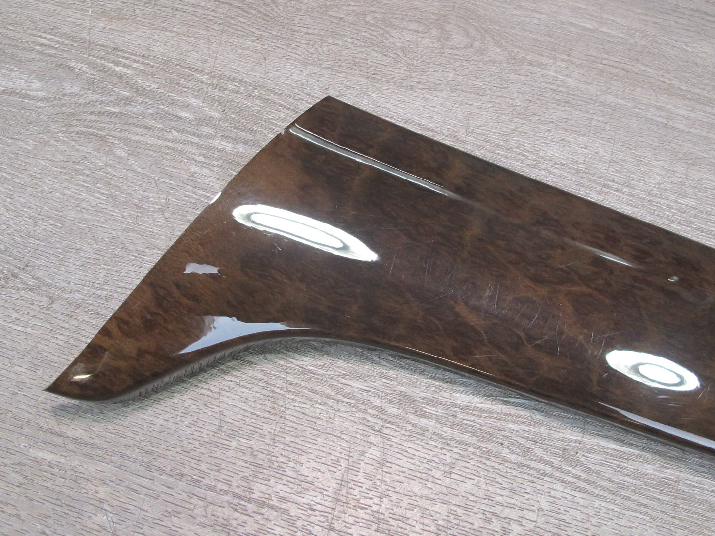 12-15 Mercedes W166 Ml-class 7pcs Dash Door Trim Set Eucalyptus Wood OEM