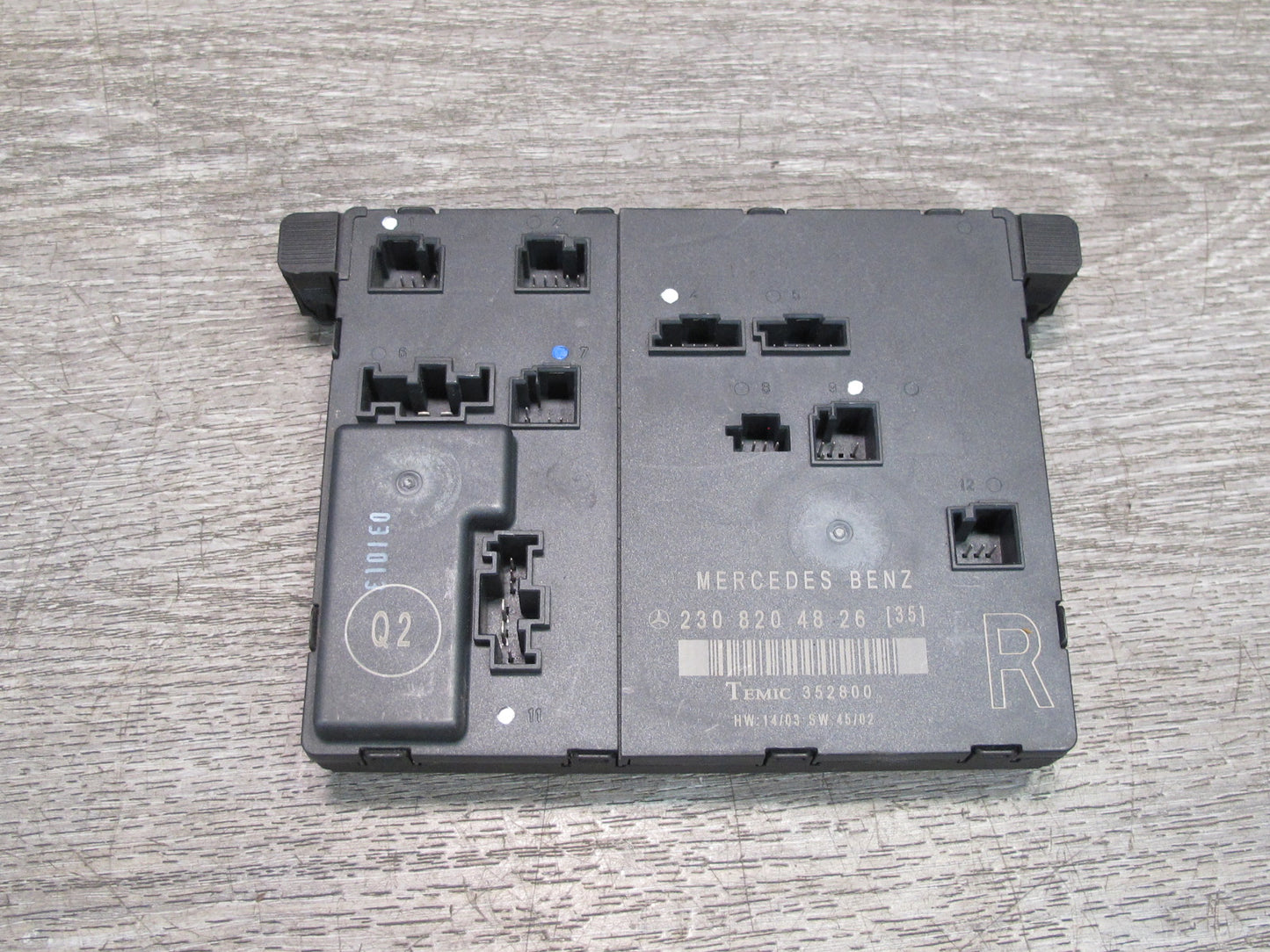 03-12 Mercedes R230 Sl-class Right Door Control Module 2308204826 OEM