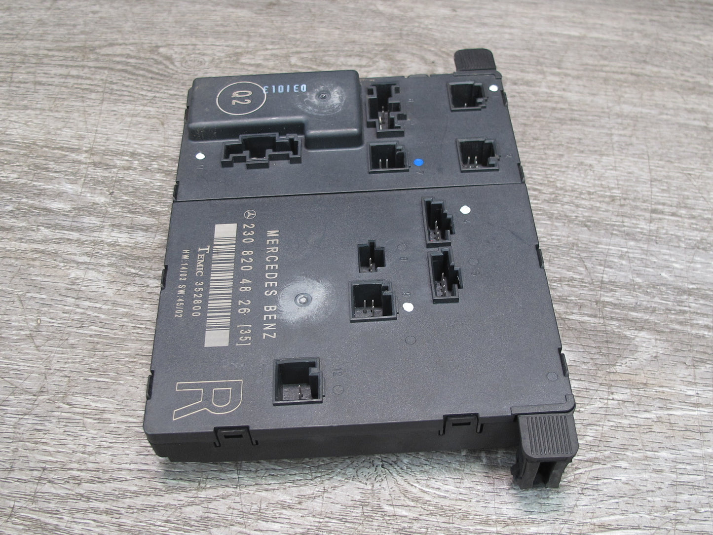 03-12 Mercedes R230 Sl-class Right Door Control Module 2308204826 OEM
