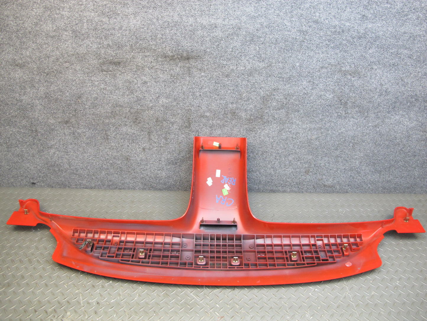 03-06 Chevrolet SSR Rear Interior Waterfall Upper Trim Panel RED 15103060 OEM