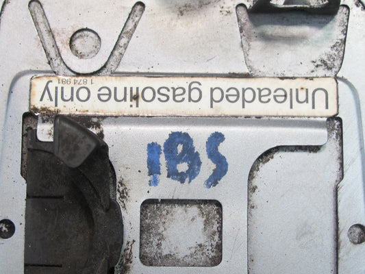 77-89 BMW E24 E28 E12 Gas Fuel Filler Door Lid Blue OEM