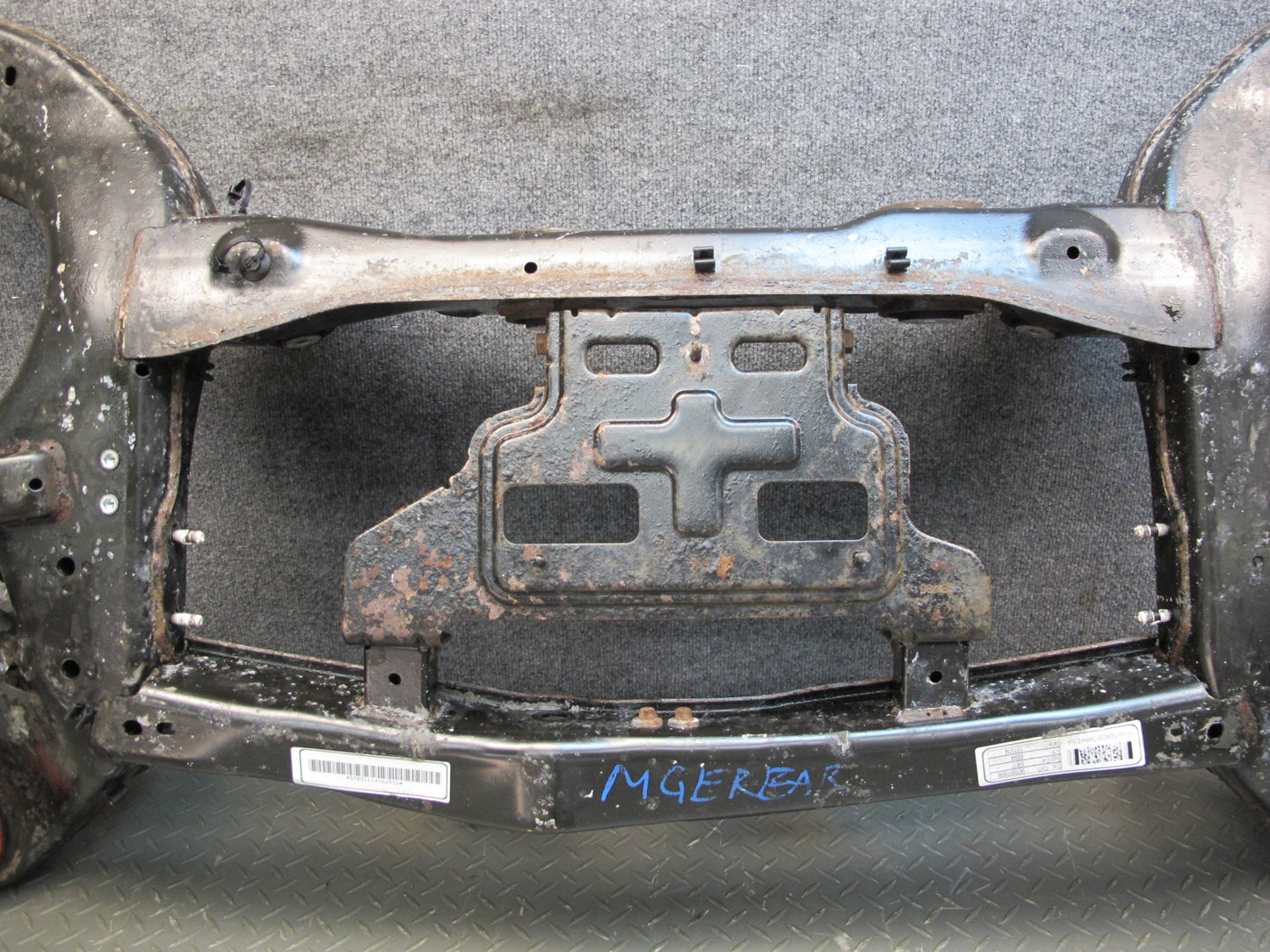 14-17 Maserati Ghibli SQ4 M157 AWD Rear Subframe Crossmember Carrier OEM