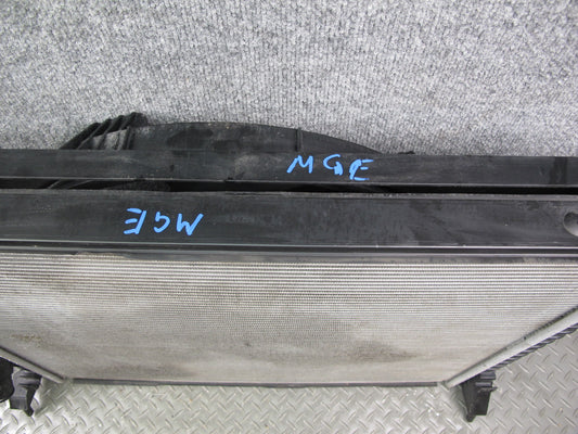 14-17 Maserati Ghibli M157 Engine Cooling Radiator w Fan Motor Shroud Assy OEM