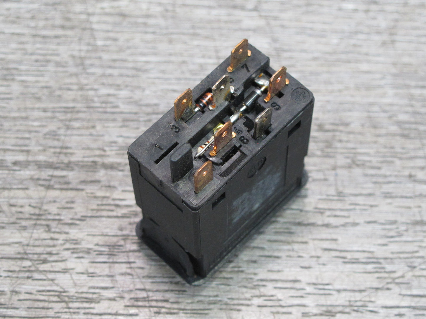83-89 BMW E24 Rear Heated Window Defrost Button Switch OEM