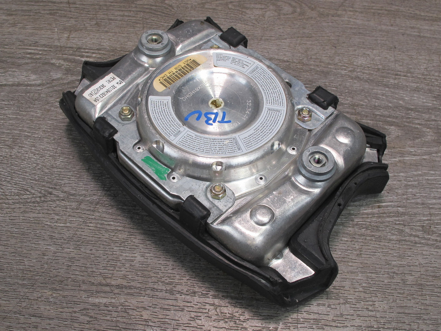 96-98 BMW E36 3-SERIES CONVERTIBLE FRONT LEFT DRIVER SIDE STEERING WHEEL SRS AIRBAG OEM