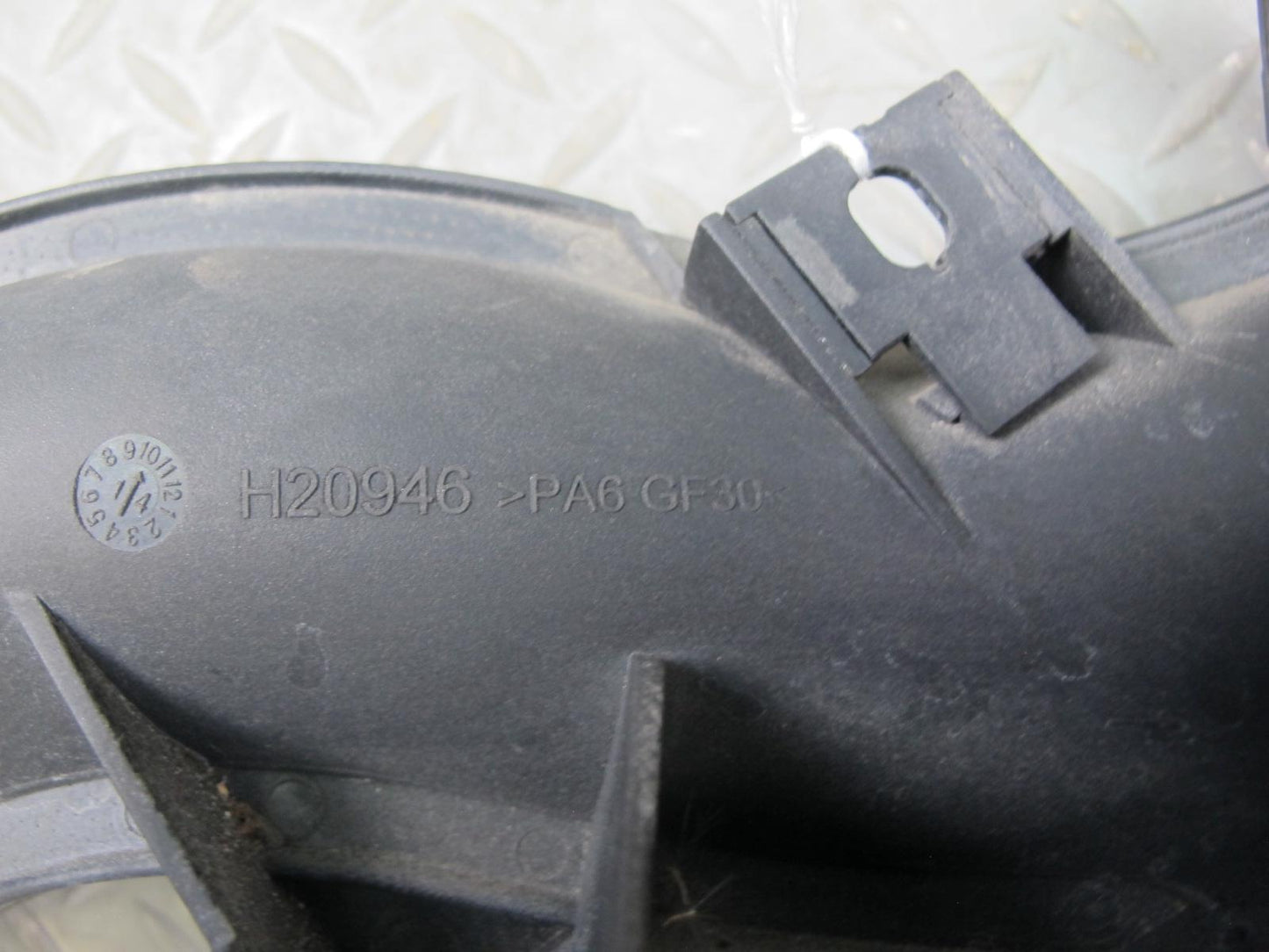 14-19 Maserati Ghibli M157 SQ4 Air Intake Duct Pipe w Pressure Sensor OEM