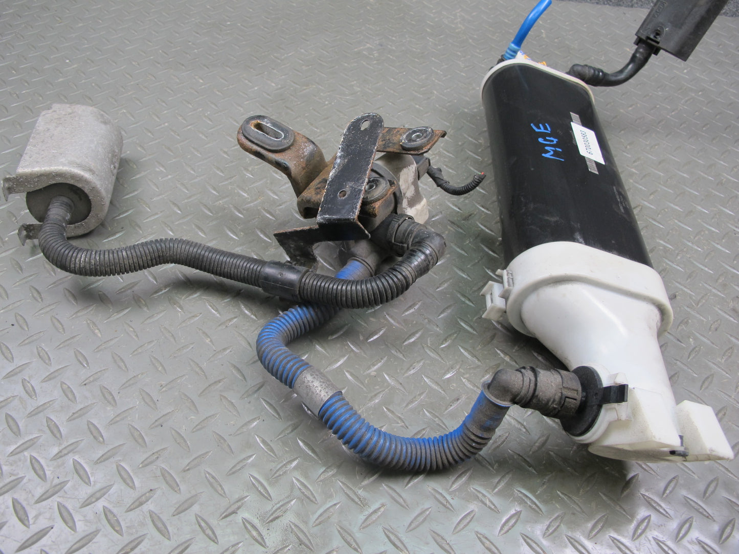 14-17 Maserati Ghibli Fuel Vapor Canister w Leak Detection Pump & Hose OEM