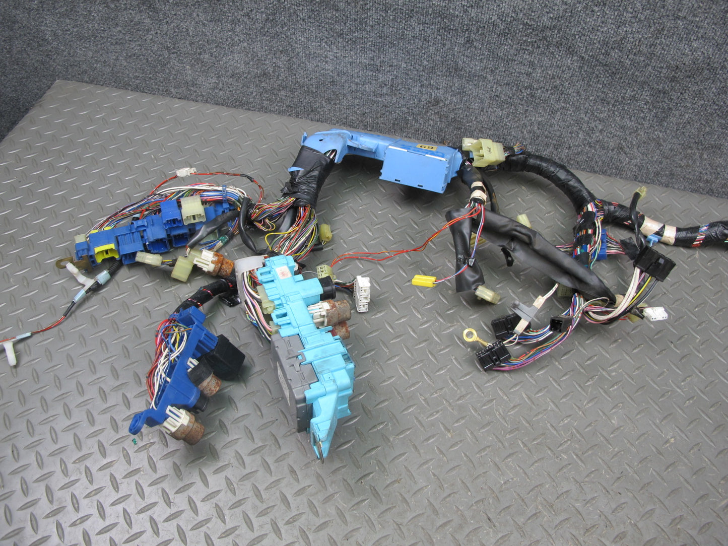 87-88 Toyota Supra MA71 Dash Instrument Panel Wire Wiring Harness w Relay OEM