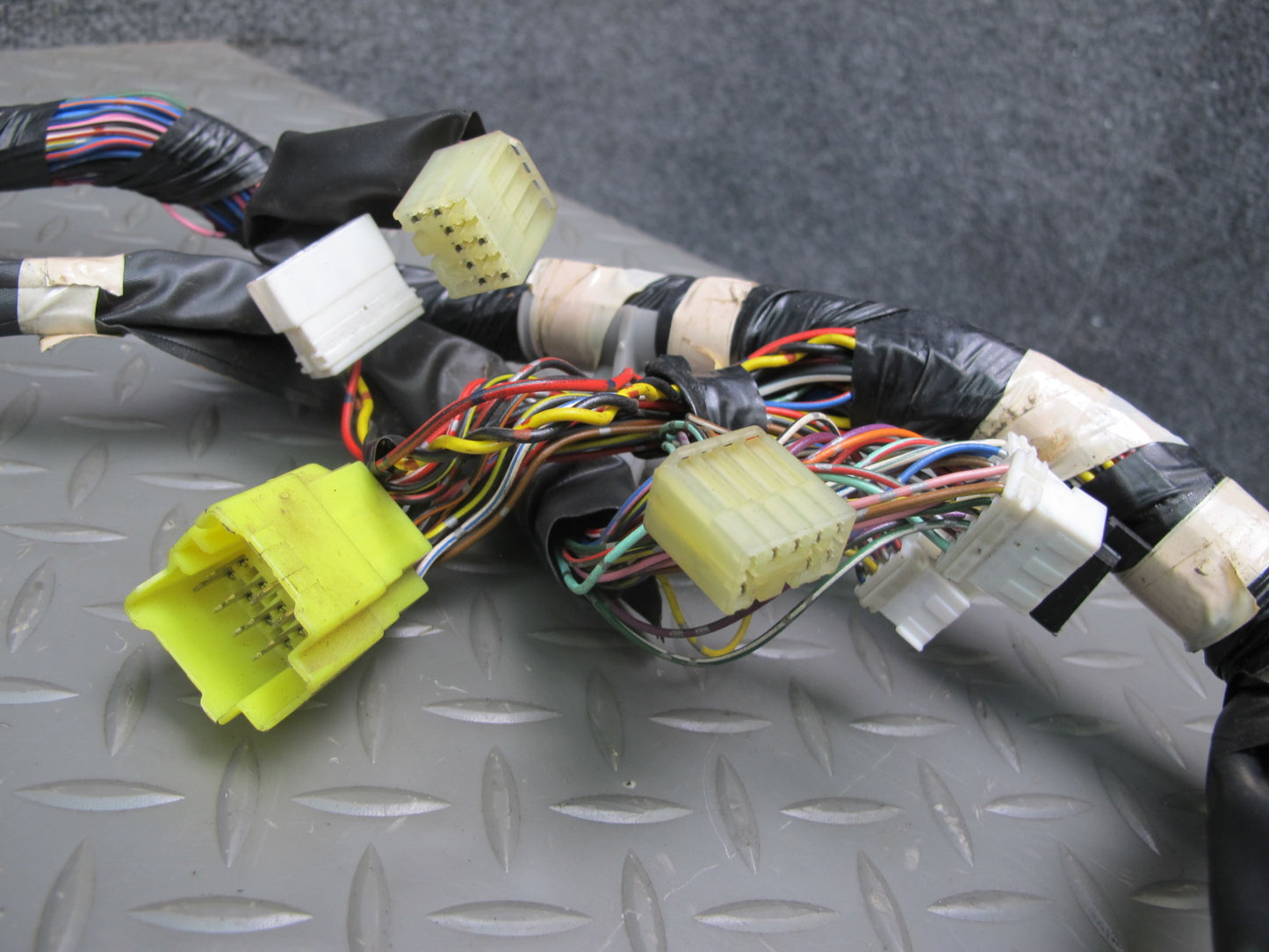 87-88 Toyota Supra MA71 Dash Instrument Panel Wire Wiring Harness w Relay OEM
