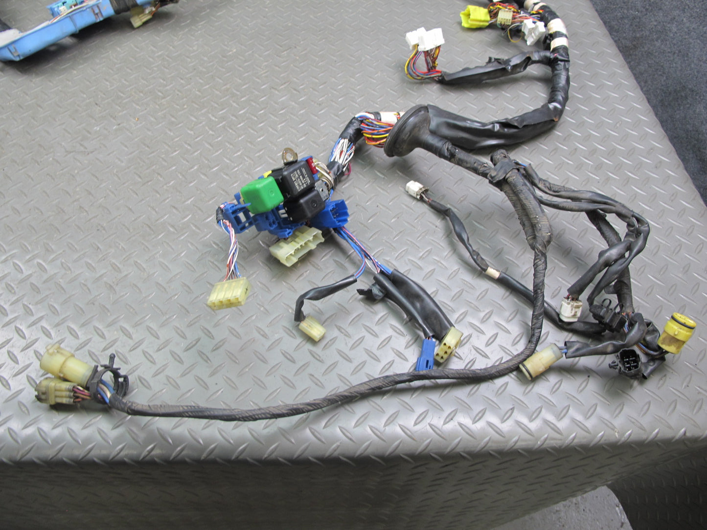 87-88 Toyota Supra MA71 Dash Instrument Panel Wire Wiring Harness w Relay OEM