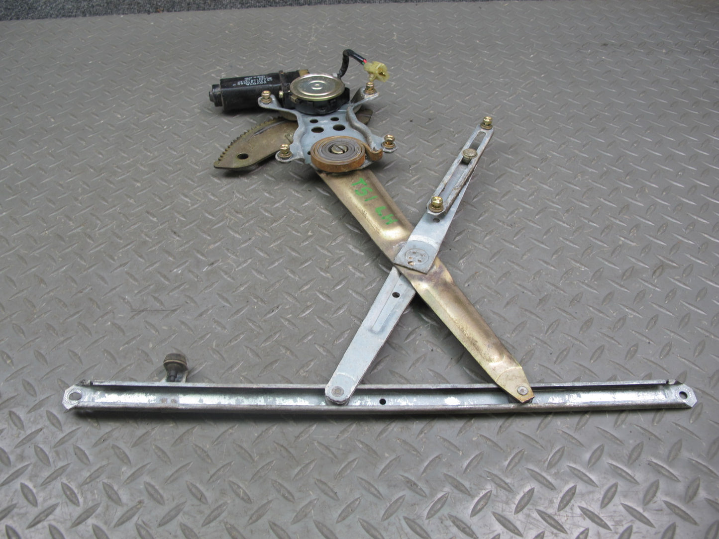 86-92 Toyota Supra MA71 Left Door Window Regulator w Motor OEM