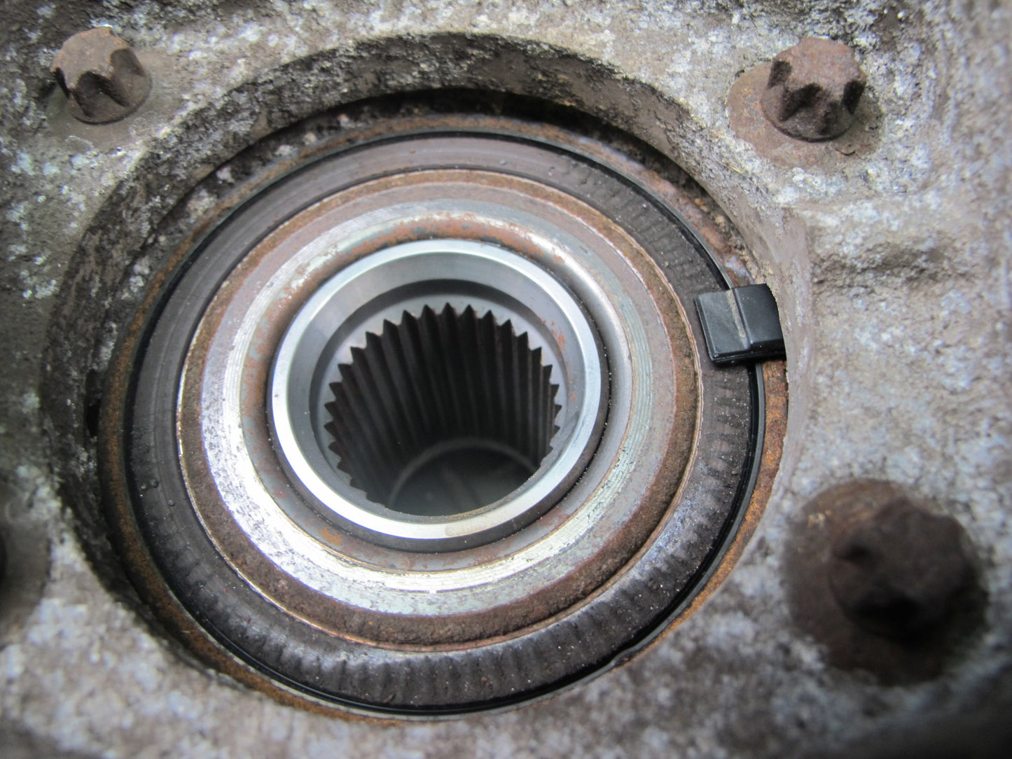 14-17 Maserati Ghibli M157 AWD Rear Left Wheel Hub Spindle Knuckle 40K OEM