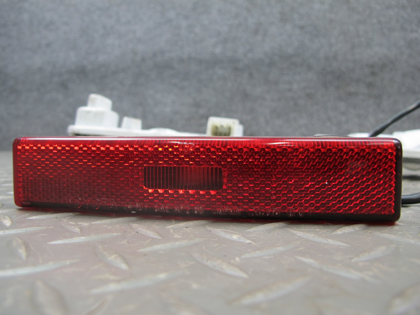 86-92 Toyota Supra MA71 Rear Left Side Marker Light Lamp w Lamp Holder OEM