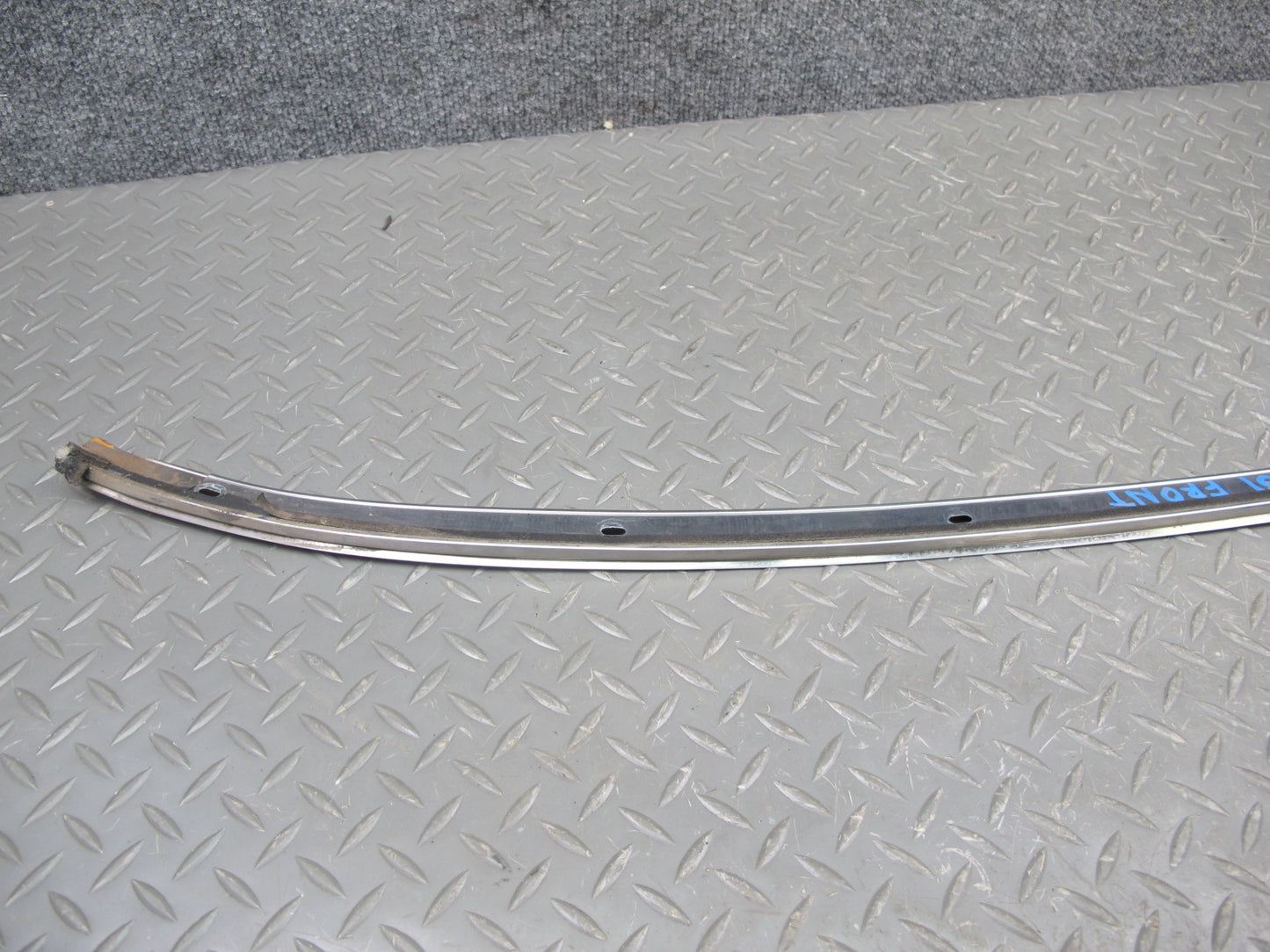 87-92 Toyota Supra MA71 Targa Set of 3 Roof Door Window Weatherstrip Guide OEM