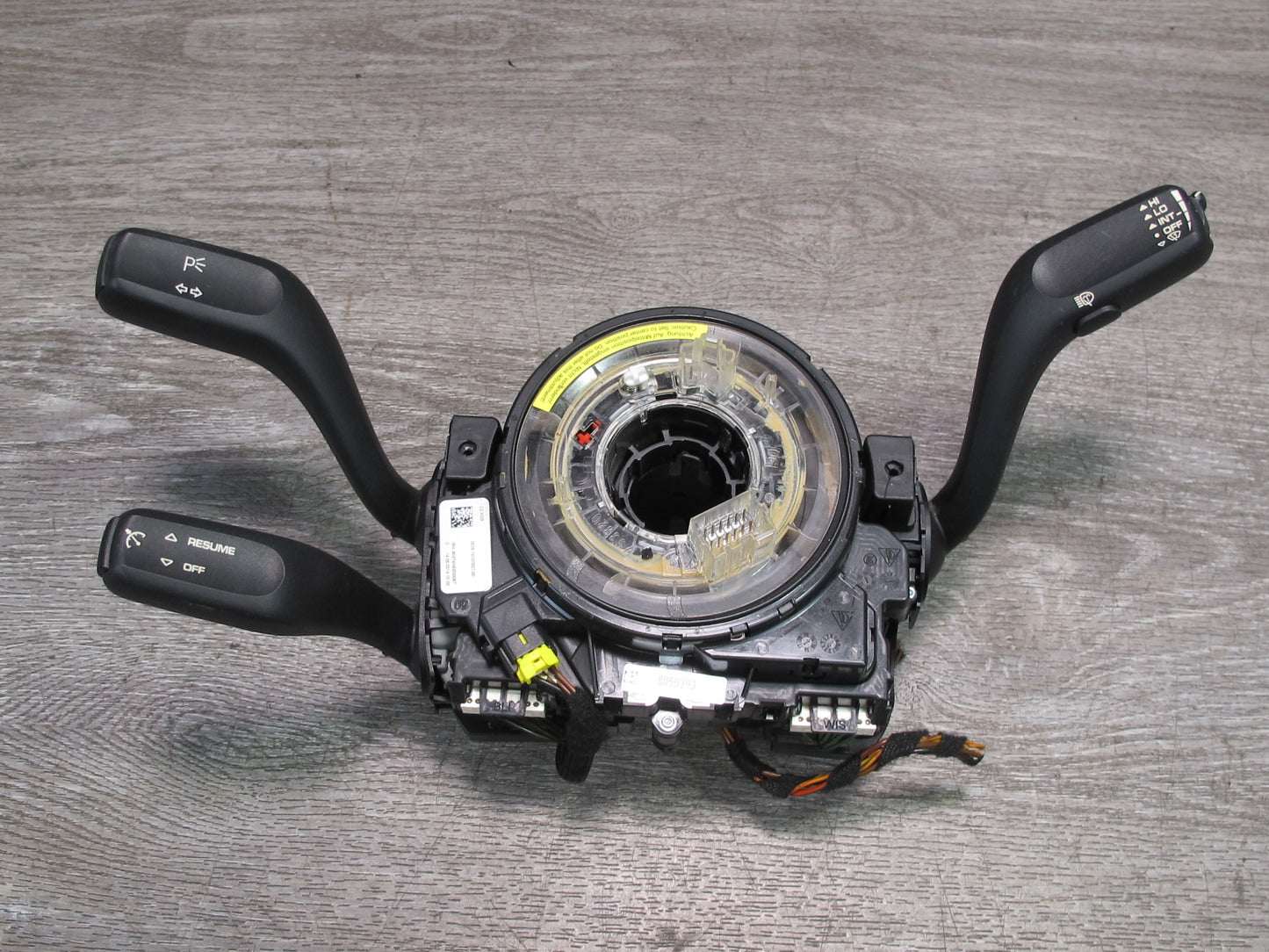 14-16 PORSCHE PANAMERA 970 STEERING COLUMN MULTI SWITCH CLOCK SPRING 97061304550 OEM