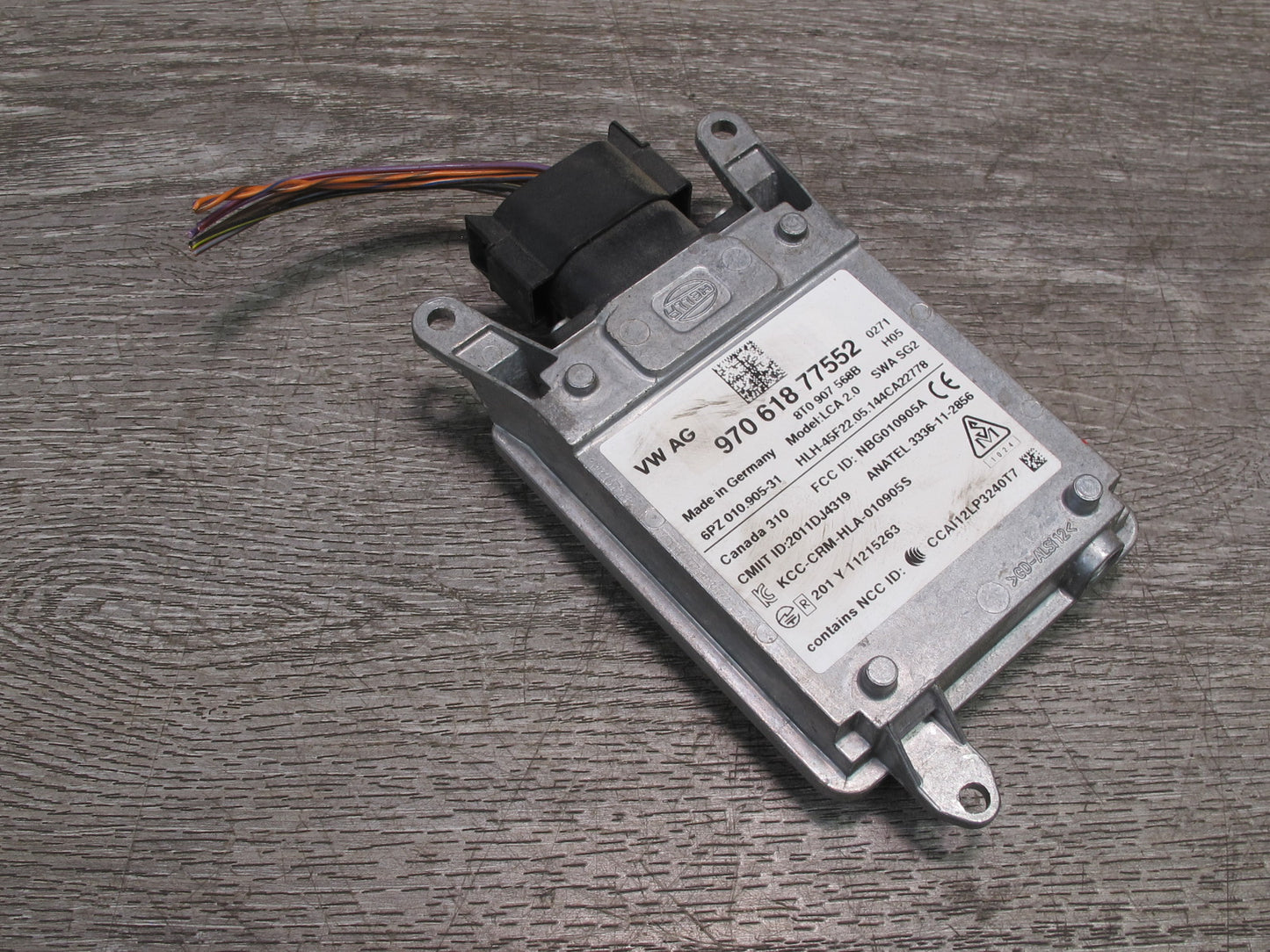 2014-2016 Porsche Panamera 970 Right Side Lane Assist Blind Spot Control Module