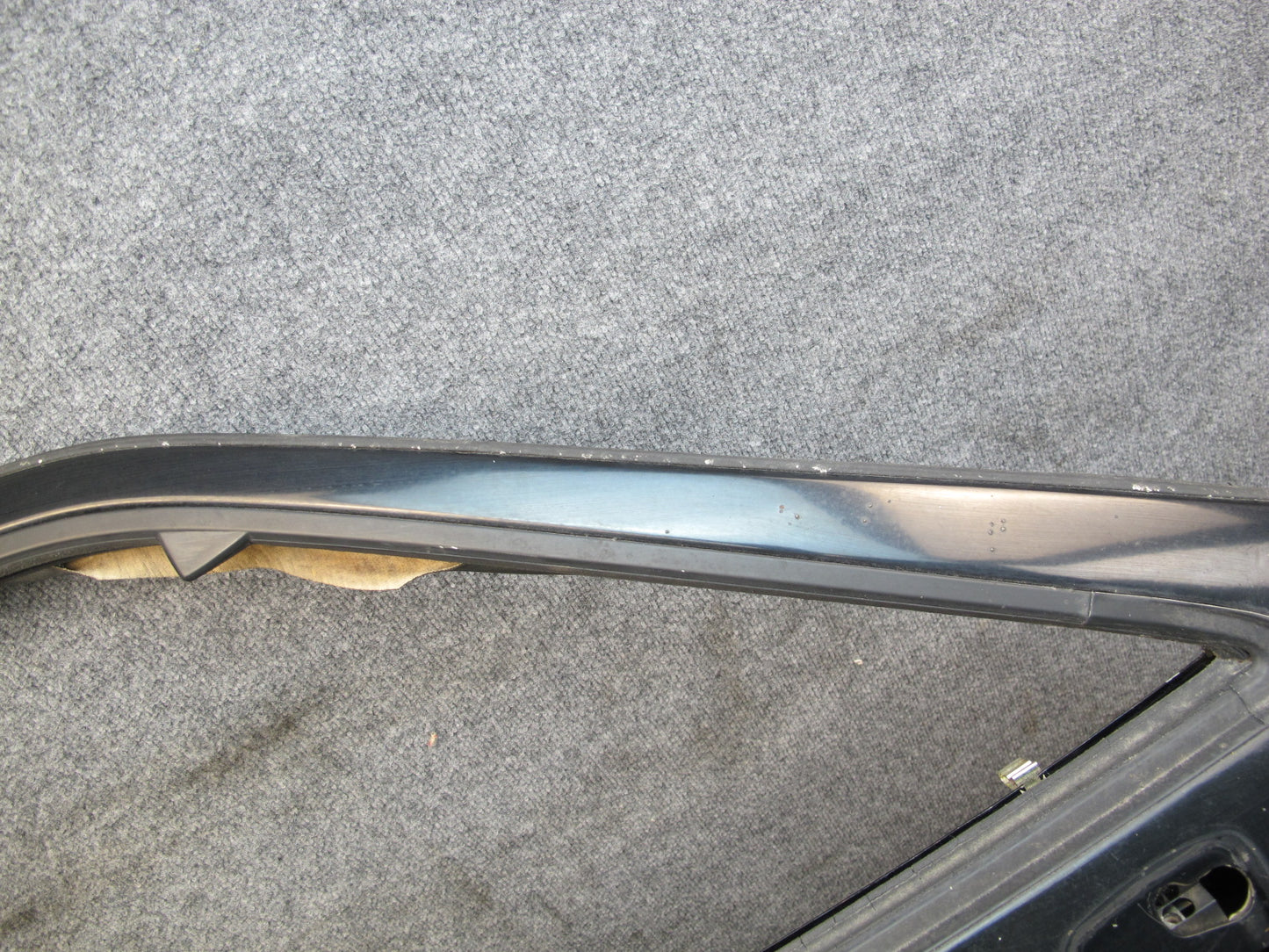 1978-1991 Porsche 928 S Front Right Passenger Side Door Shell Panel Black