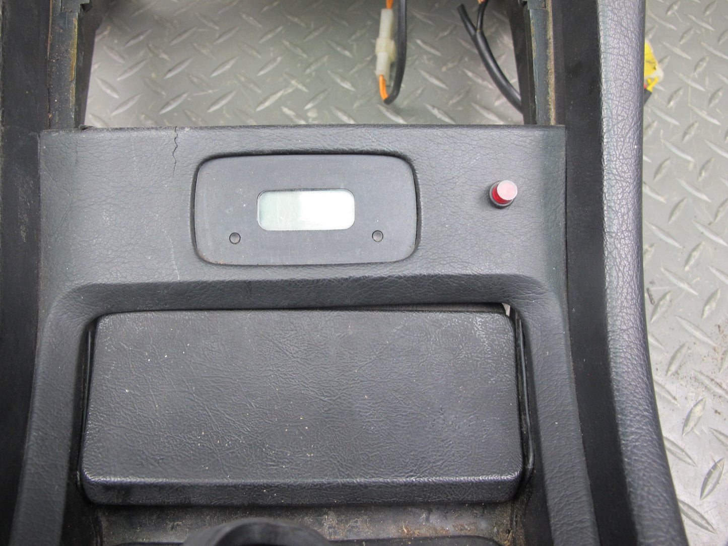 1983-1989 Porsche 928 S AT Front Center Console Shifter Trim Cover Panel Black