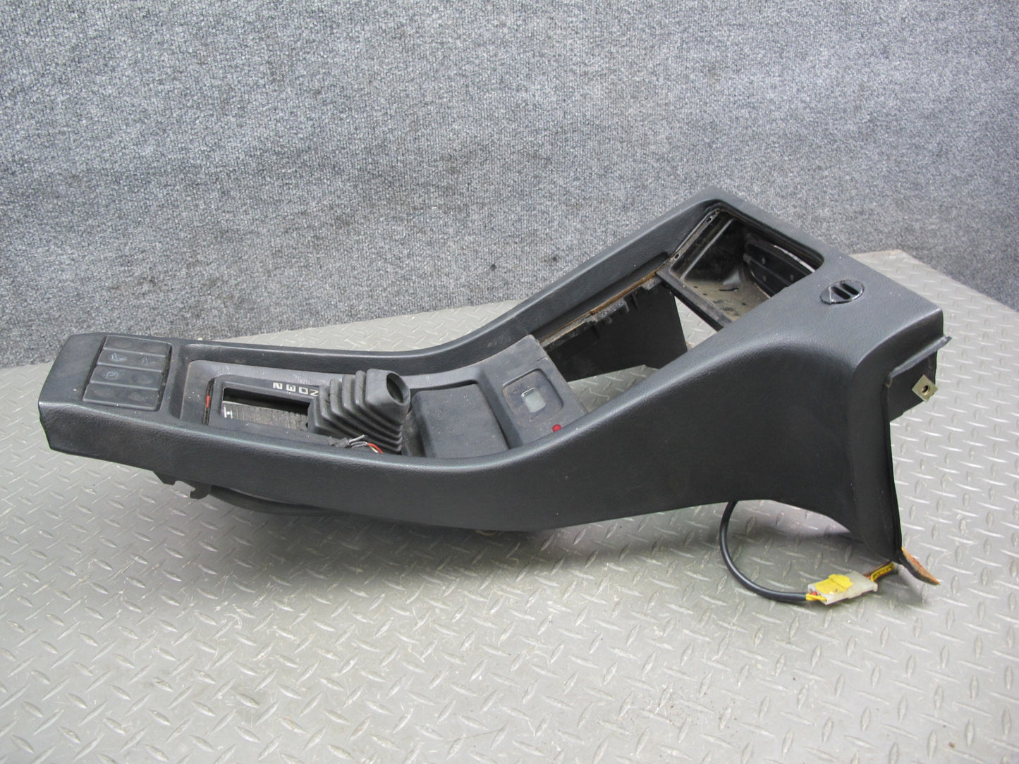 1983-1989 Porsche 928 S AT Front Center Console Shifter Trim Cover Panel Black