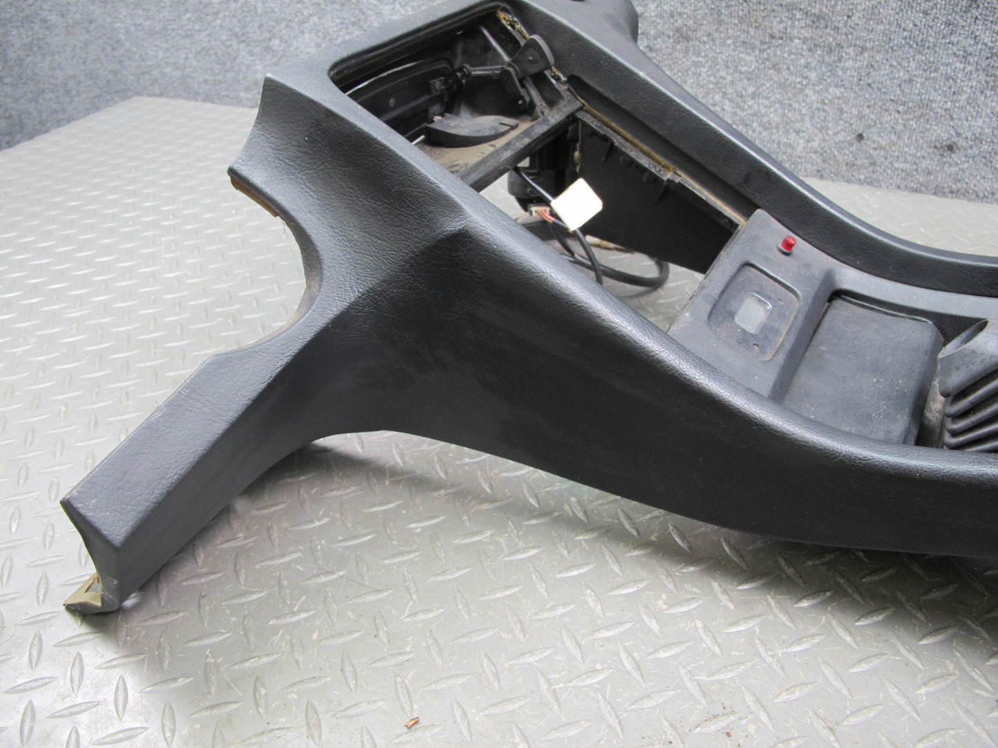 1983-1989 Porsche 928 S AT Front Center Console Shifter Trim Cover Panel Black