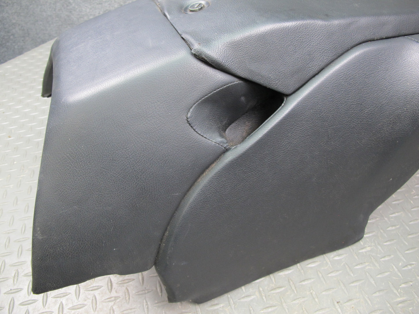1983-1995 Porsche 928 S Rear Center Console Arm Rest Storage Compartment Black