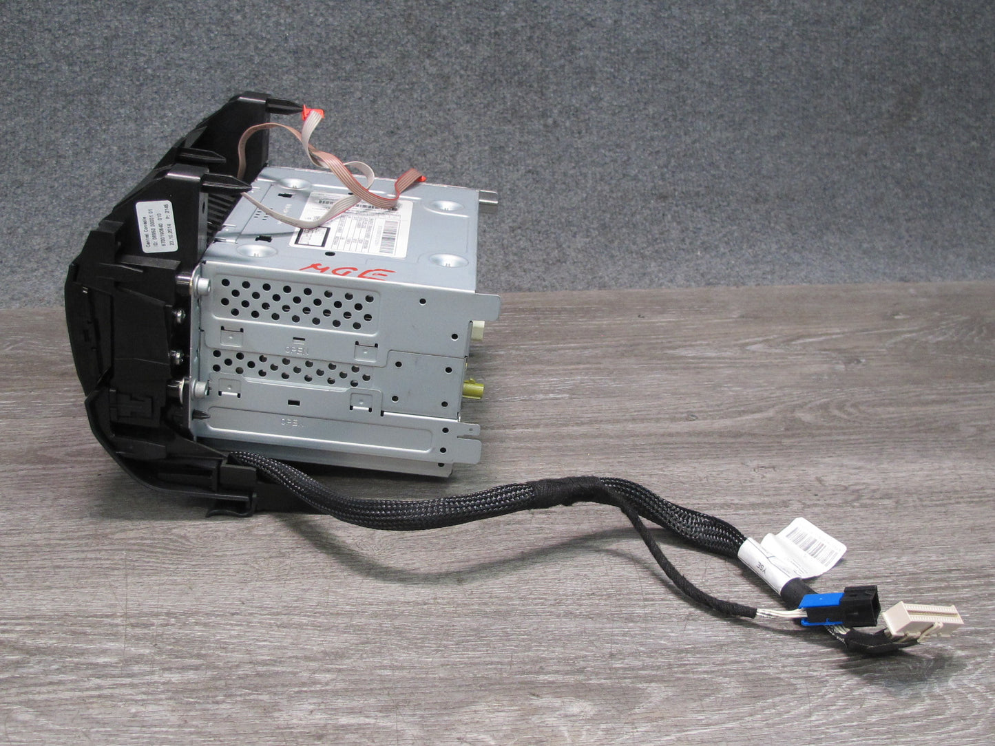 14-16 Maserati Ghibli AC Heater Climate Control Switch Panel w CD Changer OEM