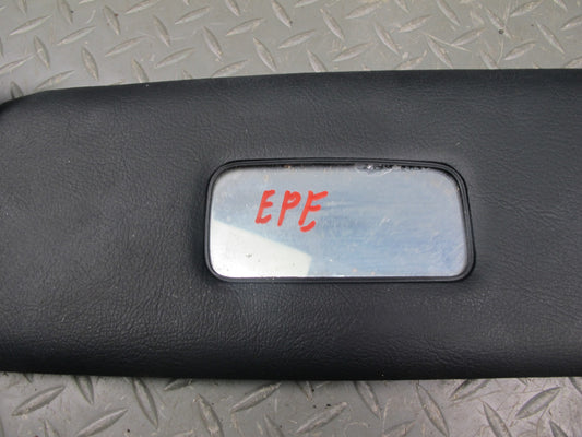 1983-1995 Porsche 928 S Front Left & Right Side Sun Visor Shade Black Set of 2