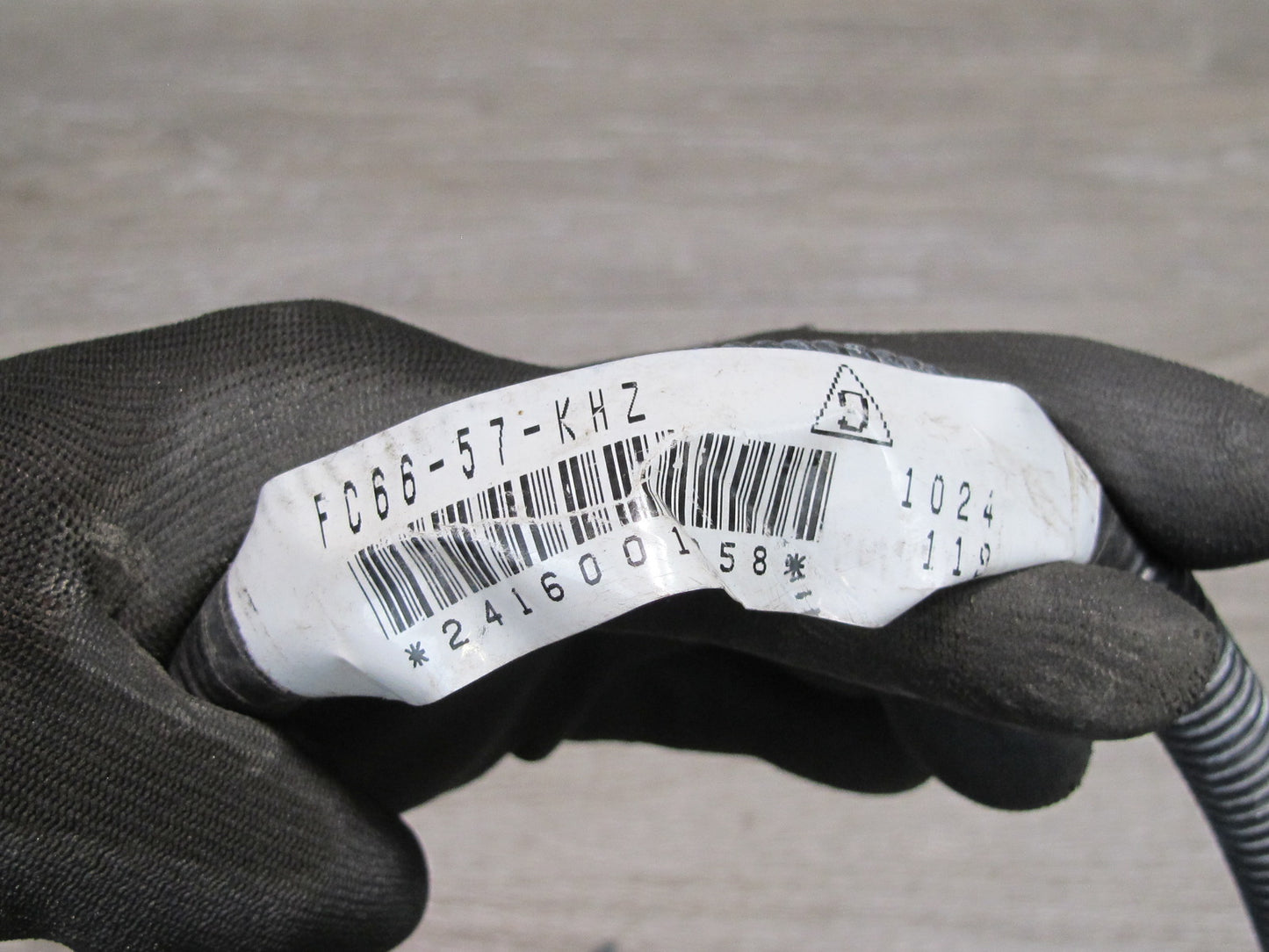 90-91 MAZDA RX7 FRONT LEFT DRIVER SIDE STEERING WHEEL SRS AIRBAG W/ IMPACT SENSOR SET OEM