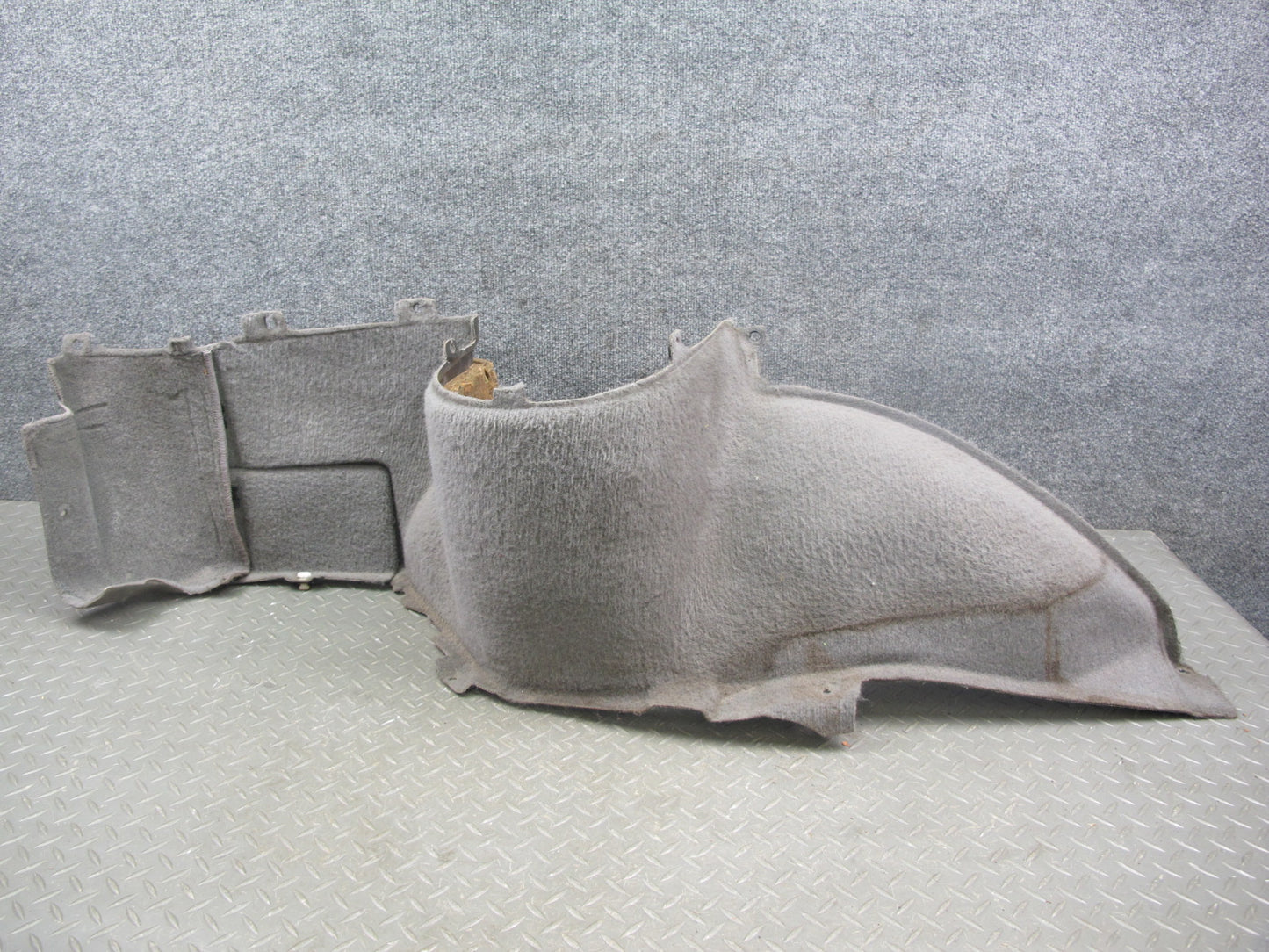 86-91 Mazda RX7 Coupe Rear Left & Right Quarter Lower Trim Panel Cover Set OEM