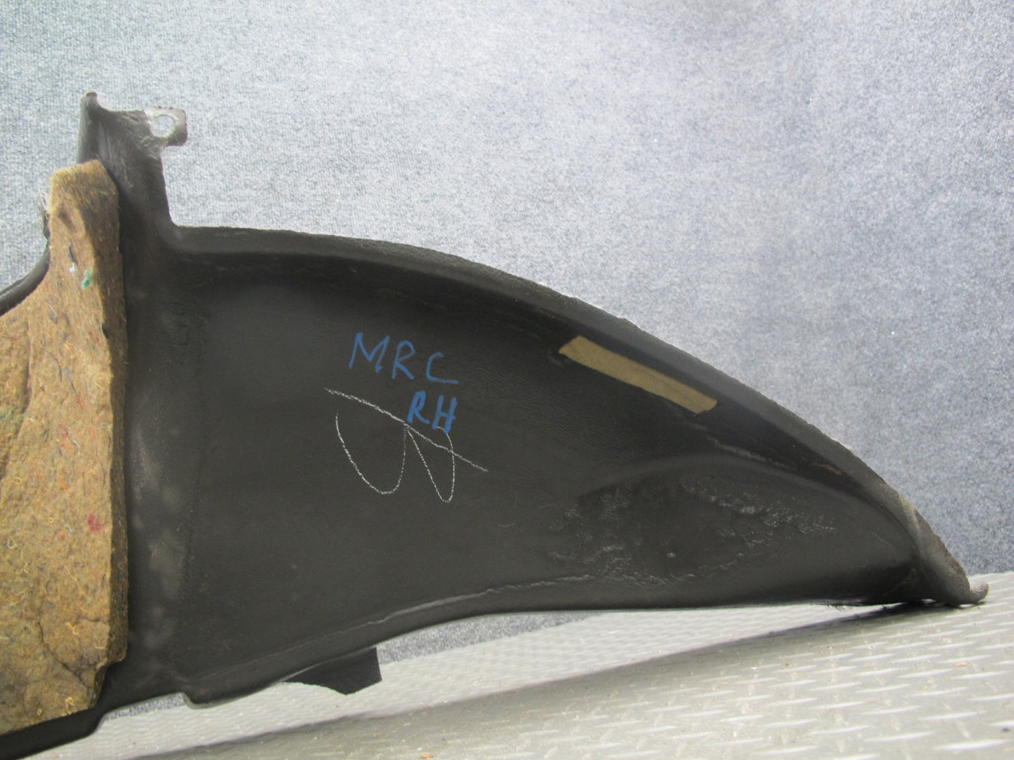 86-91 Mazda RX7 Coupe Rear Left & Right Quarter Lower Trim Panel Cover Set OEM