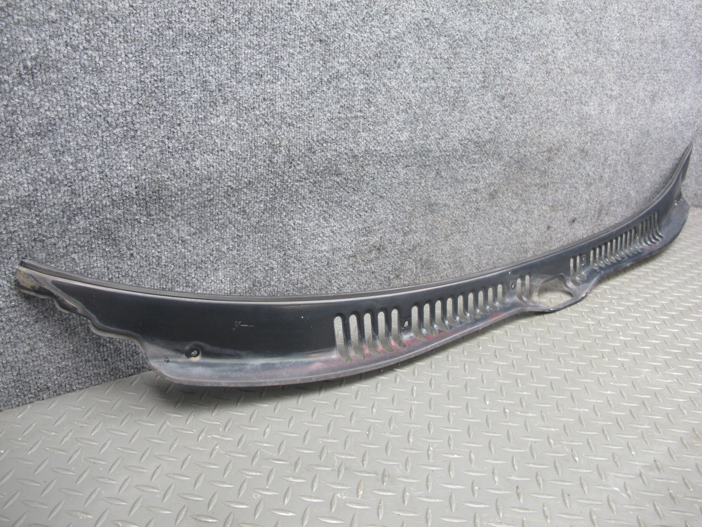 86-91 Mazda RX7 Front Windshield Vent Cowl Wiper Trim Cover Panel OEM