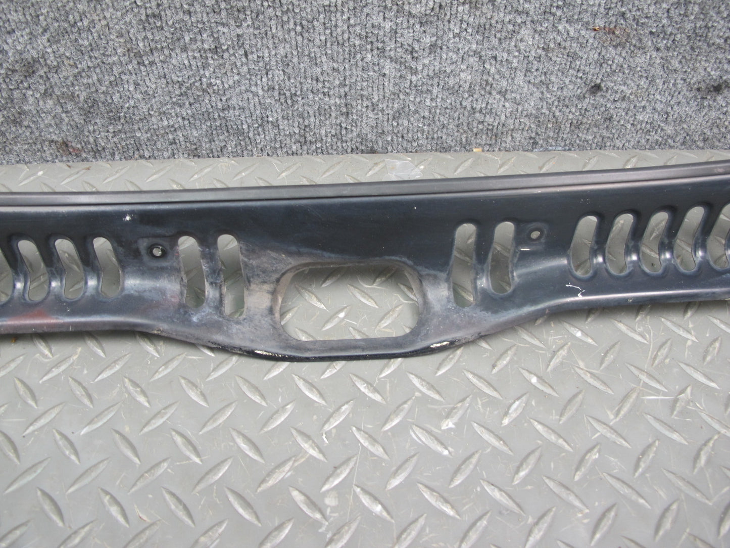 86-91 Mazda RX7 Front Windshield Vent Cowl Wiper Trim Cover Panel OEM