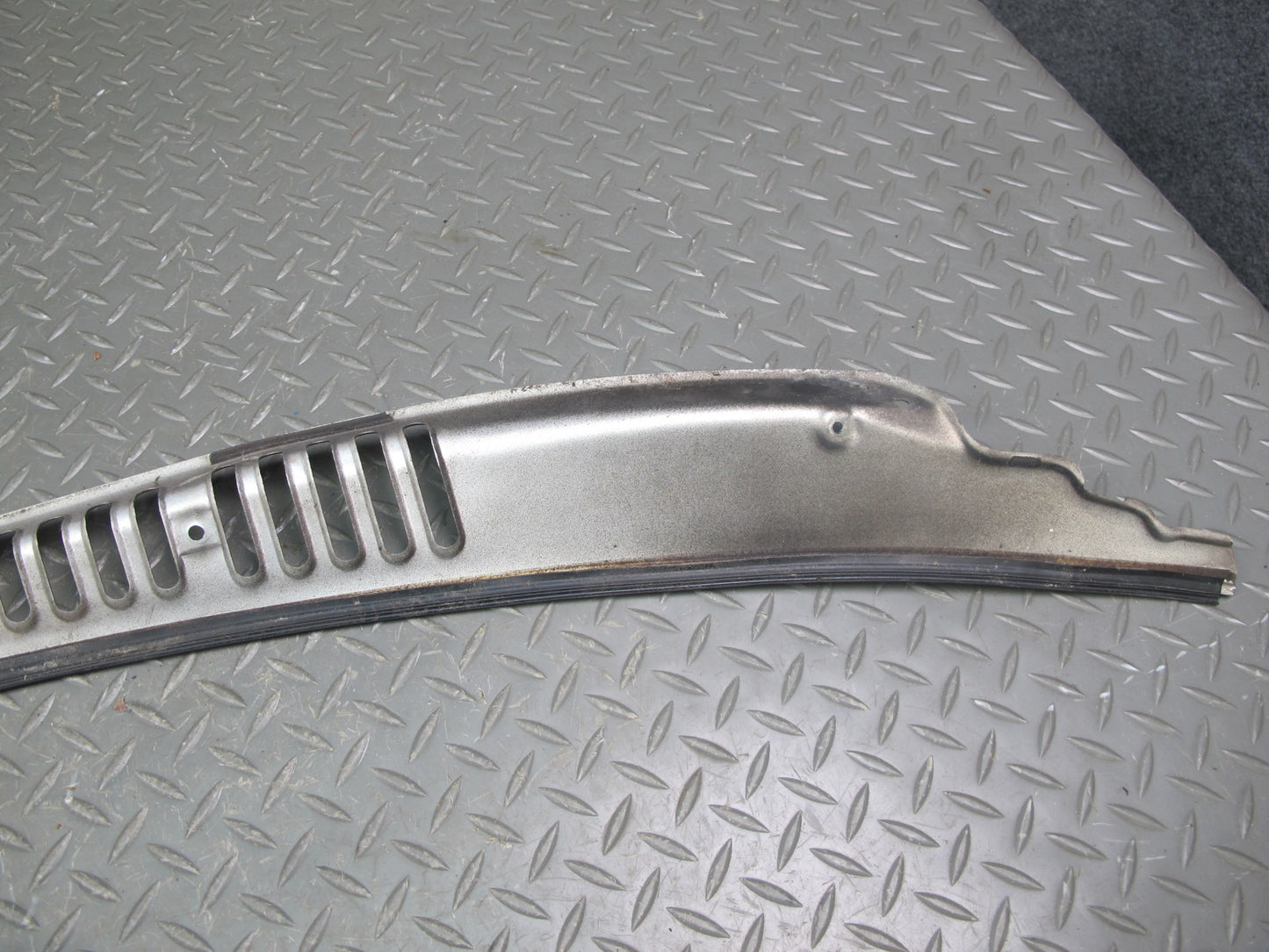 86-91 Mazda RX7 Front Windshield Vent Cowl Wiper Trim Cover Panel OEM