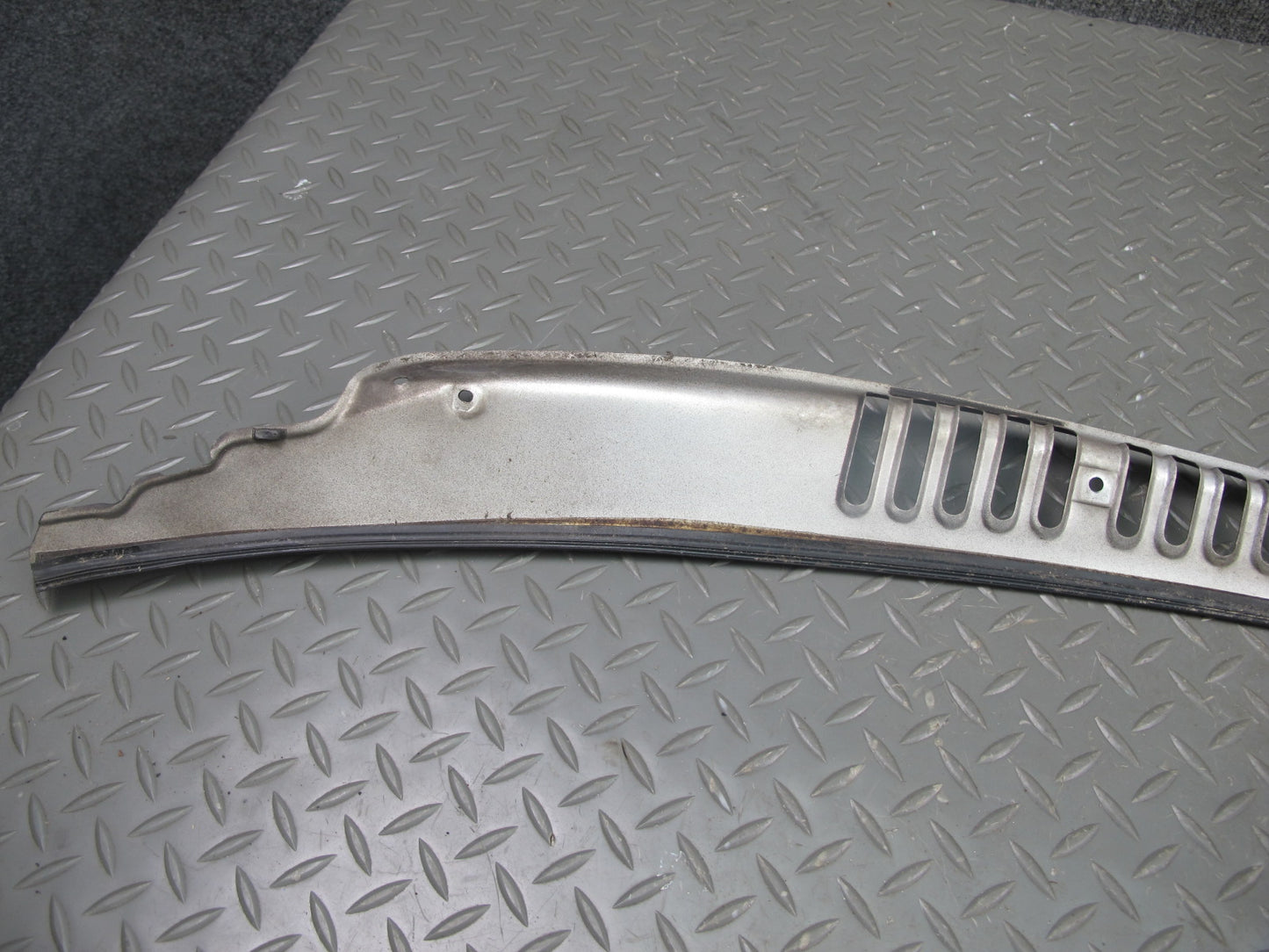 86-91 Mazda RX7 Front Windshield Vent Cowl Wiper Trim Cover Panel OEM