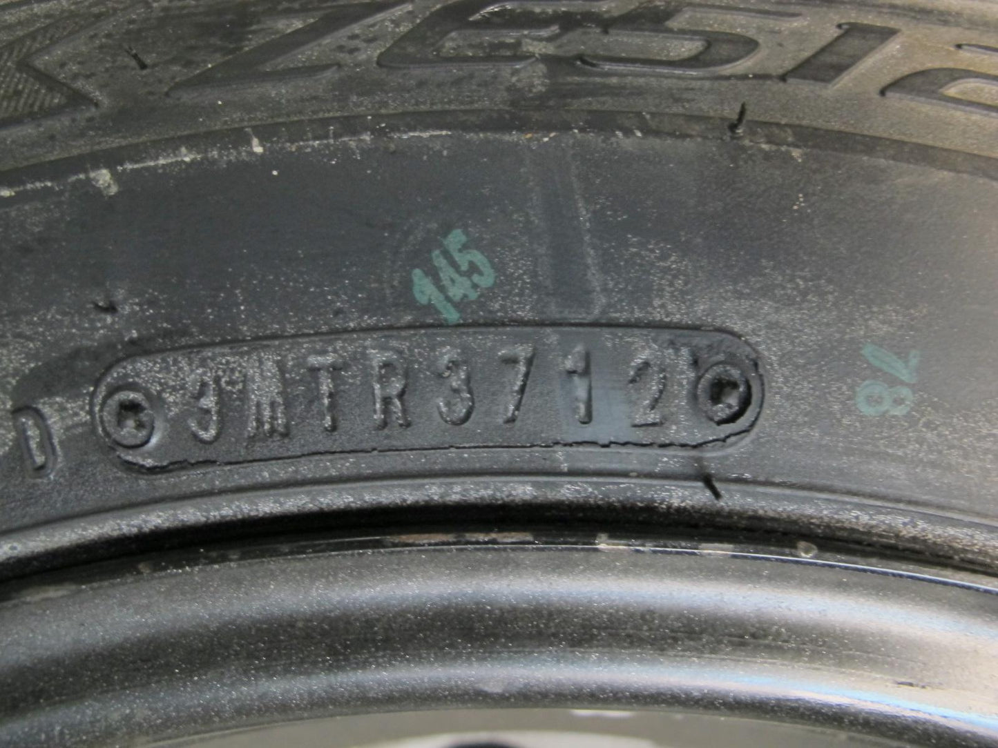96-02 BMW E36 Emergency Spare Tire R15 15" Wheel 15x6.5 ET47 1181958 OEM