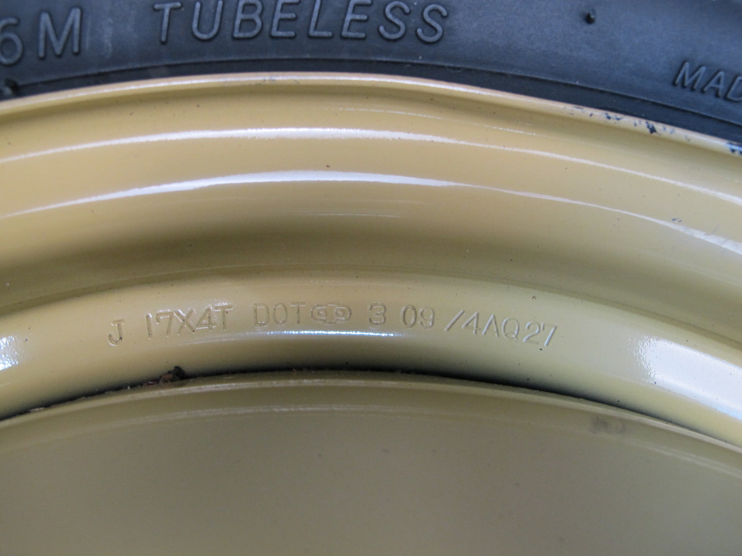 10-15 Lexus IS350 IS250 Convertible R17" Spare Tire Wheel 17x4 ET10 145/70 OEM