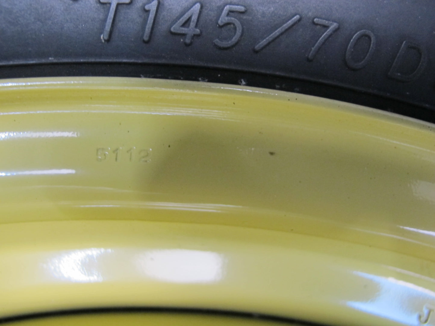10-15 Lexus IS350 IS250 Convertible R17" Spare Tire Wheel 17x4 ET10 145/70 OEM